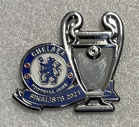 Chelsea Champions League Finalists 2021 Pin Badge - Pins and Things