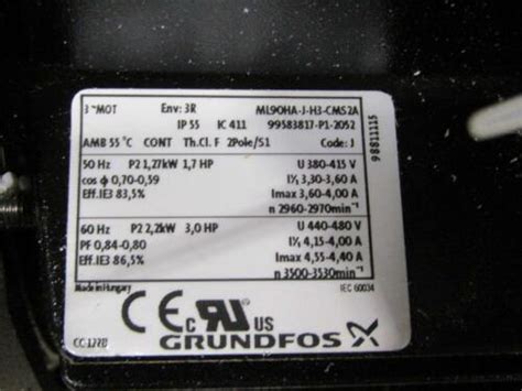 Grundfos Stainless Water Pump Cm X R I E Aqqe J A A N A