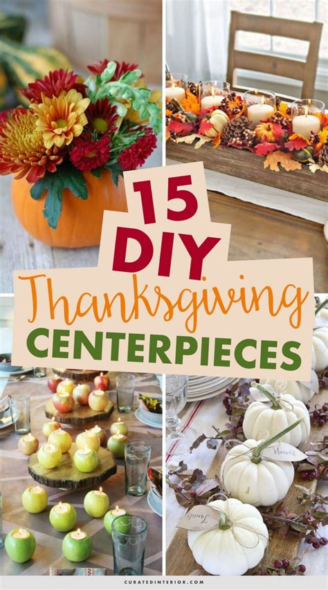 15 Most Beautiful DIY Thanksgiving Centerpieces