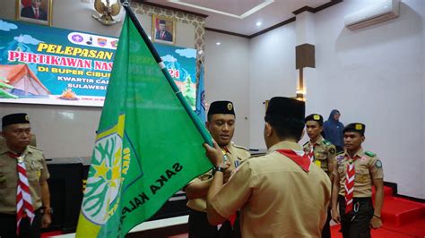 Pj Bupati Bone Melepas Peserta Kontingen Pertikawan Nasional Ii Tahun