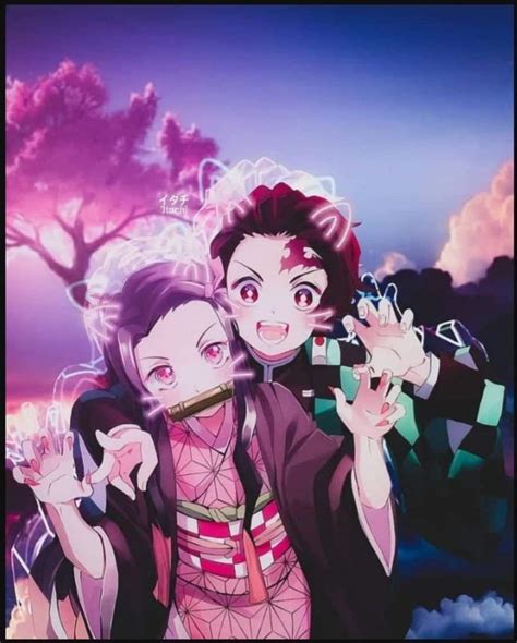 This one very cute of Tanjiro and Nezuko | Anime Amino