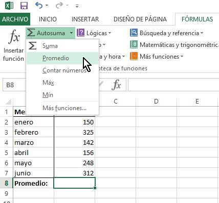 Como Calcular El Promedio En Excel Ejemplos De Introduccion De