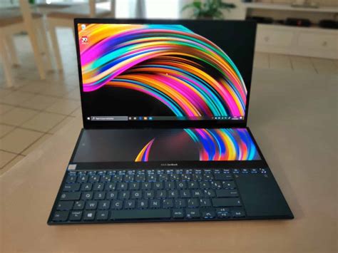 Test Asus ZenBook Pro DUO Enfin un double écran utile LCDG