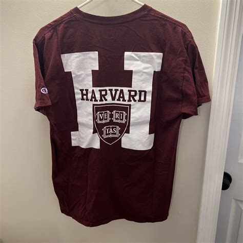 Champion Harvard University Veritas Crest Crimson Red… - Gem