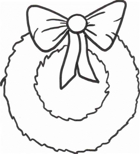 Wreath Coloring Sheet