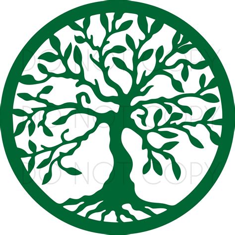 Tree Of Life Svg Dxf Cut Print Design For Cricut Silhouette Printers