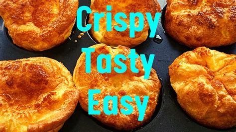 Easy Yorkshire Pudding Recipe Gluten Free Youtube