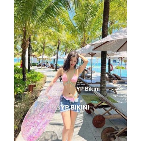 BIKINI 2 mảnh có khoen phối sexy Hình tự chụp Shopee Việt Nam