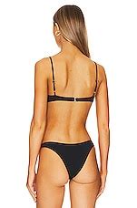 Anemos Balconette Underwire Bikini Top In Black REVOLVE