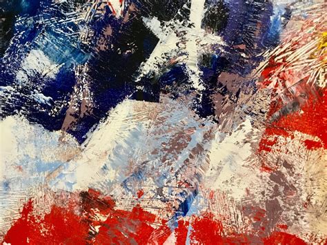 American Flag Painting Original Oil Artwork Wall Art Canvas | Etsy