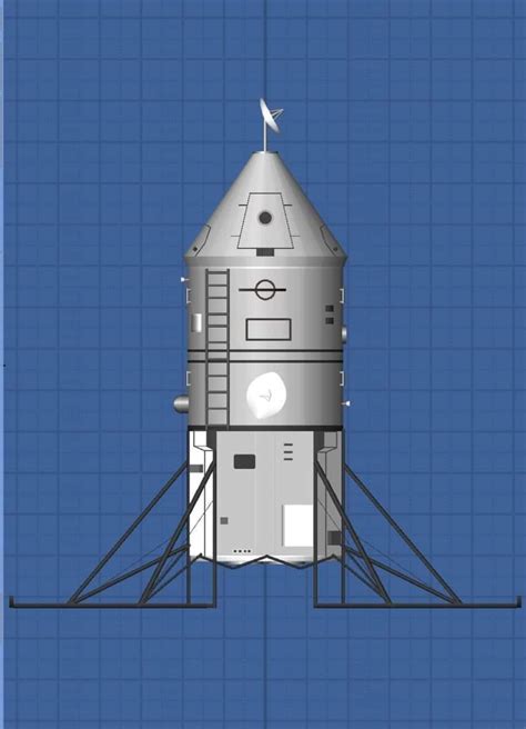 Almost finished with this Soviet Union Lunar lander LK-700 Space craft ...