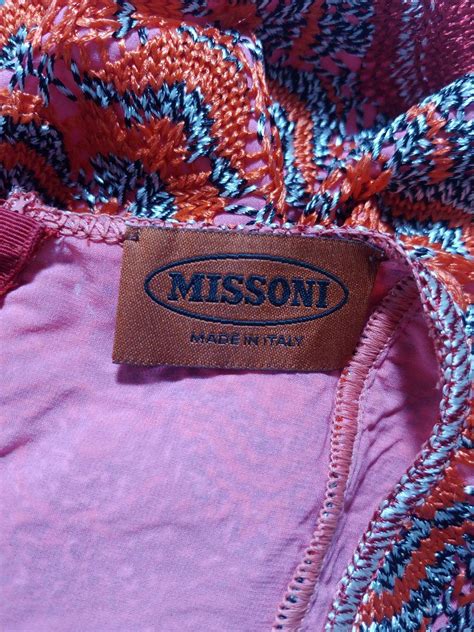 50％割引グリーン系m見事な創造力 美品★ミッソーニmissoni★ボーダー柄ニット40ピンク×ブラウンオンワード ニットセーター