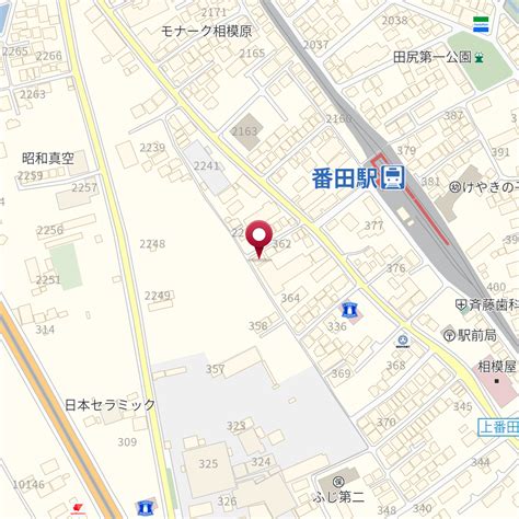 神奈川県相模原市中央区上溝362－21 の地図 Mapfan