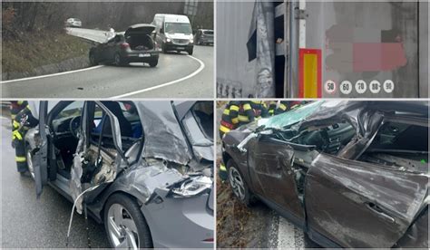 FOTO ACCIDENT pe DN 7 între RÂMNICU VÂLCEA și PITEȘTI Trei mașini și