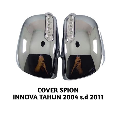 Jual Cover Spion Lampu Sein Innova Old Chrome Lampu Besar