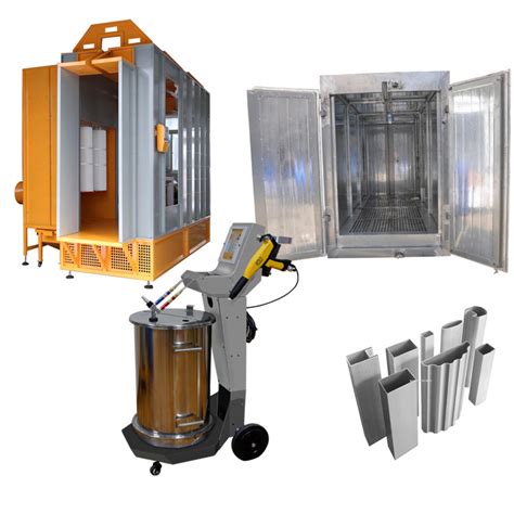 Electrostatic Complete Powder Coating Spray Equipment With Spray Gun