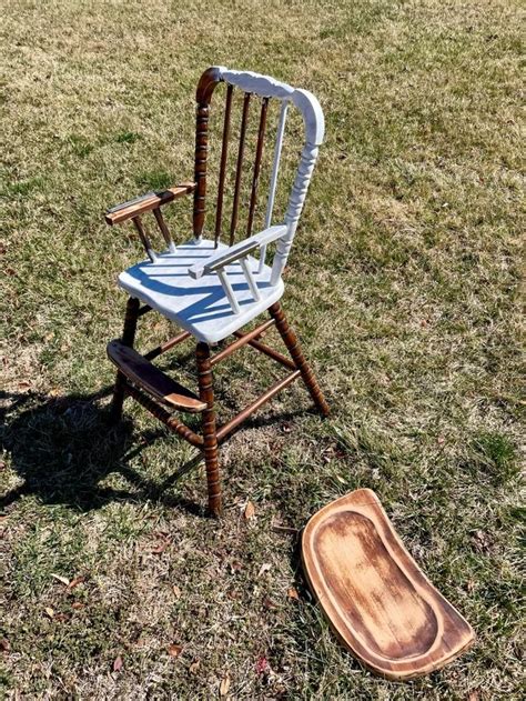 Vintage Jenny Lind High Chair Makeover Emily Rone Home In 2024