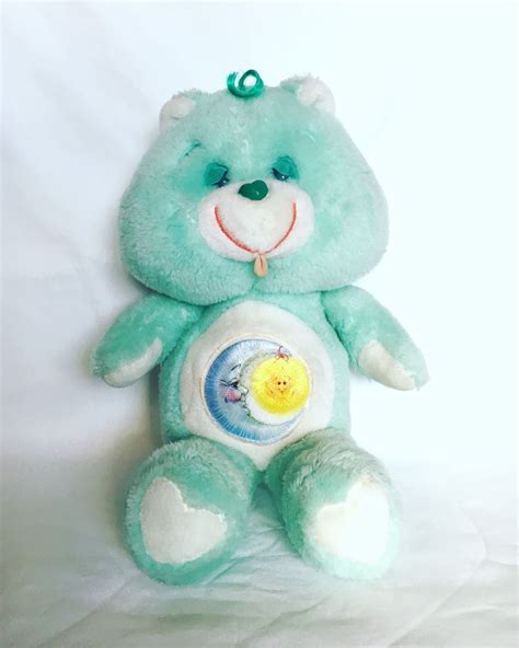 80s Care Bears Bedtime Bear Plush | Bear plush, Care bears, Bear