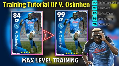 How Train Rated V Osimhen Ssc Napoli Pack In Efootball Training