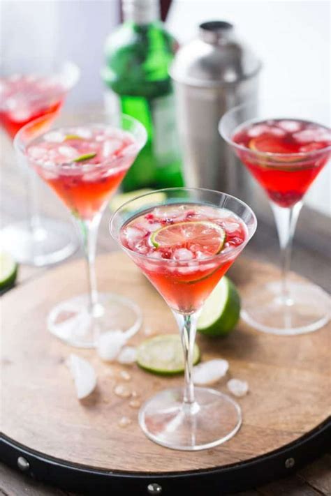 Pomegranate Gin Fizz Lemonsforlulu