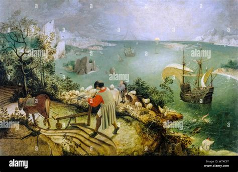 Fall Of Icarus By Brueghel The Elder Hi Res Stock Photography And