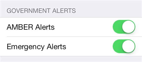 Turning On The Amber Alert Notification On Your Iphone New Bedford Guide