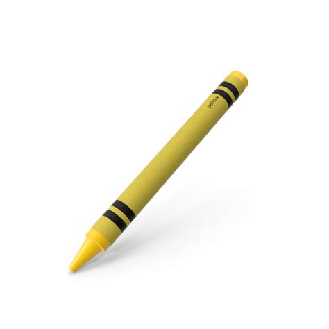 Yellow Crayon PNG Images & PSDs for Download | PixelSquid - S106060249