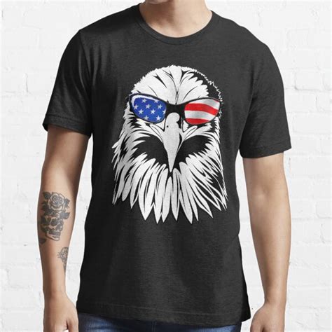 Patriotic Eagle America 4th Of July American Flag T Shirt T Shirt For