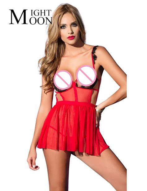 Aliexpress Buy Moonight Sexy Sleepwear Sexi Woman Lingerie