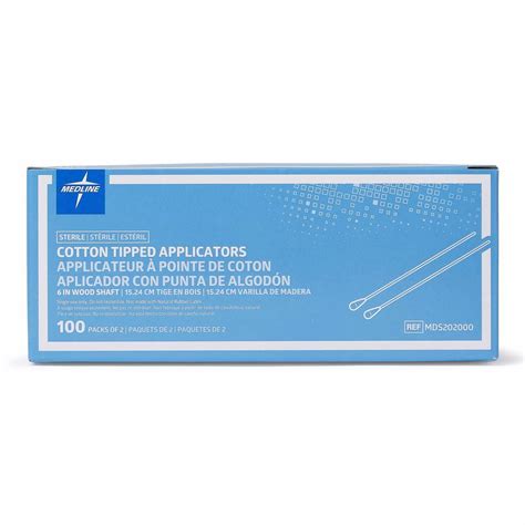 Medline Sterile Cotton Tipped Applicator