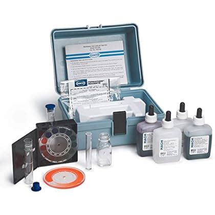 Hach Chlorine Hardness Iron Ph Test Kit Model Cn Wr Off