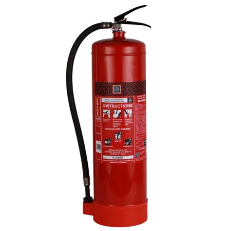 6 Lts Watermist Based Portable Stored Pressure Type Fire