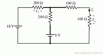 Julgue os próximos itens relativos ao circuito apresenta