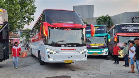 JALUR WONOGIRI MEMANAS PO MAHARDIKA DATANGKAN 2 UNIT BUS SASIS