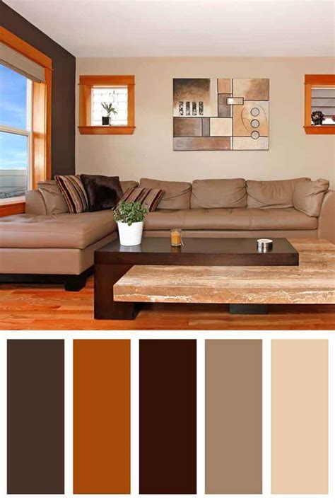 Color Schemes For Living Rooms With Brown Leather Furniture Baci