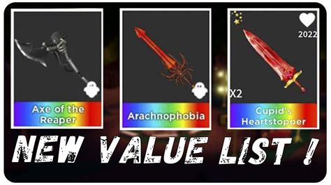 New Value List Update In Survive The Killer Roblox YouTube