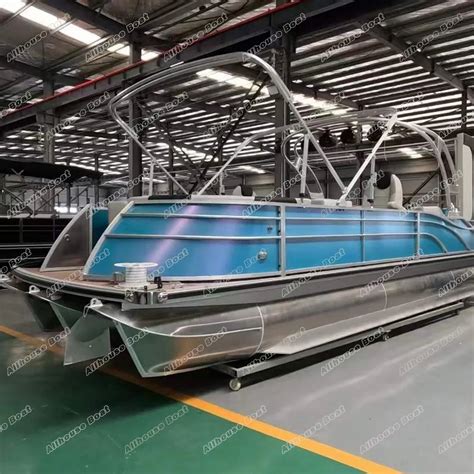 Allhouse Houseboat Boats Fiberglass Pontoon Boat Cover Luxury Yacht