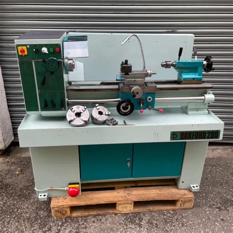 Boxford 280 Screwcutting Centre Lathe 3 Phase Coolant Power Feeds £