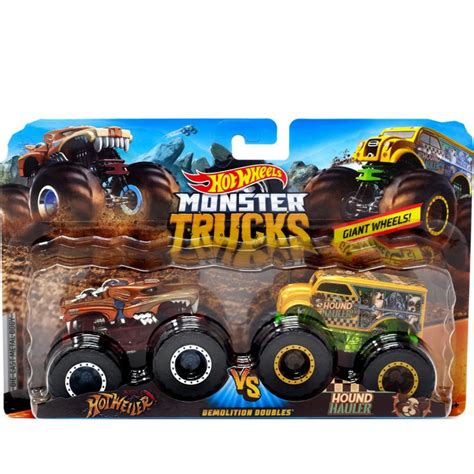 Jual Monster Trucks Hot Wheels Hotweiler Hound Hauler Pack Truck Kota Tangerang Godin