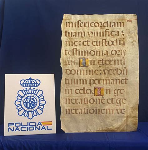 Recuperado Un Valioso Manuscrito Del Siglo Xvi Robado Hace A Os En