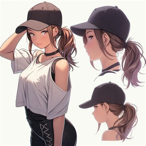 Premium Photo Anime Character Concept Art