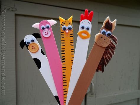 Craft Stick Crafts Barnyard Farm Animals