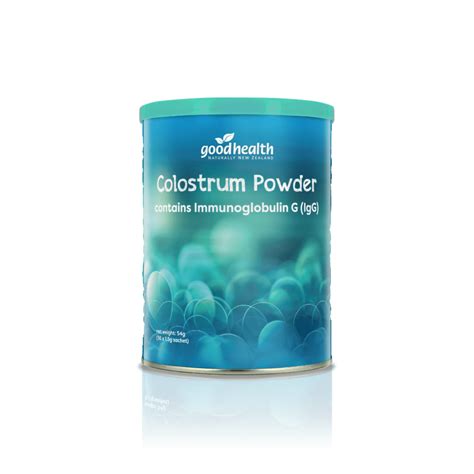 Colostrum Powder Contains Immunoglobulin G （igg） Goodhealth Nz