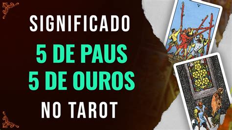 Significado Da Carta De Paus E De Ouros No Tarot Ep M