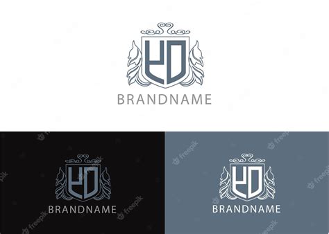 Premium Vector Modern Monogram Initial Letter Yd Logo Template