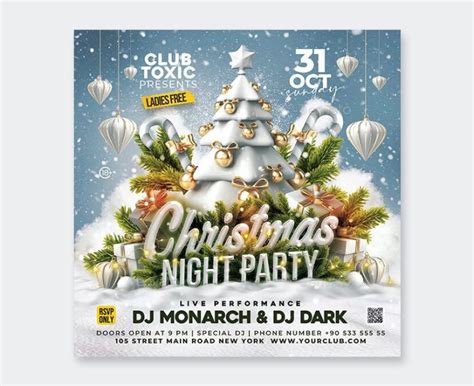 15 Best Merry Christmas Flyer Templates Psd • Psd Design