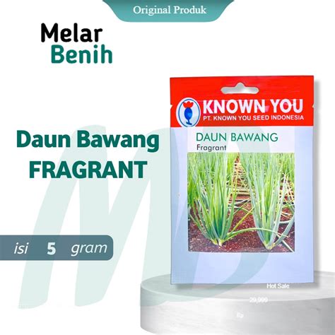 Jual Melar Seed Benih Kys Known You Daun Bawang Fragrant Gram Kemasan