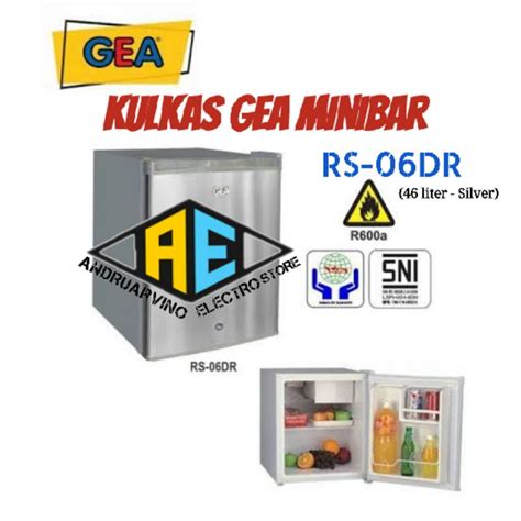 Jual Kulkas Portable Gea Rs Dr Mini Bar Soft Drink Cabinet Rs Dr