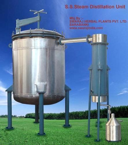 Steam Distillation Unit Capacity Customized Liter L At Best Price In