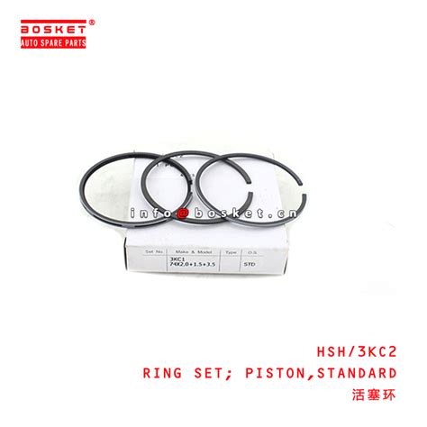 HSH 3KC2 Standard Piston Ring Set Suitable For ISUZU 3KC2 For OEM